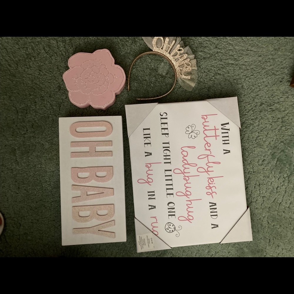 Oh Baby Girl Room Accessories